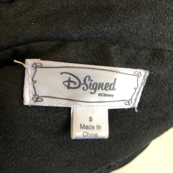 Disney D-Signed Descendants 3 Faux Suede Aqua Sequins Uma Moto Jacket, S - Picture 13 of 14